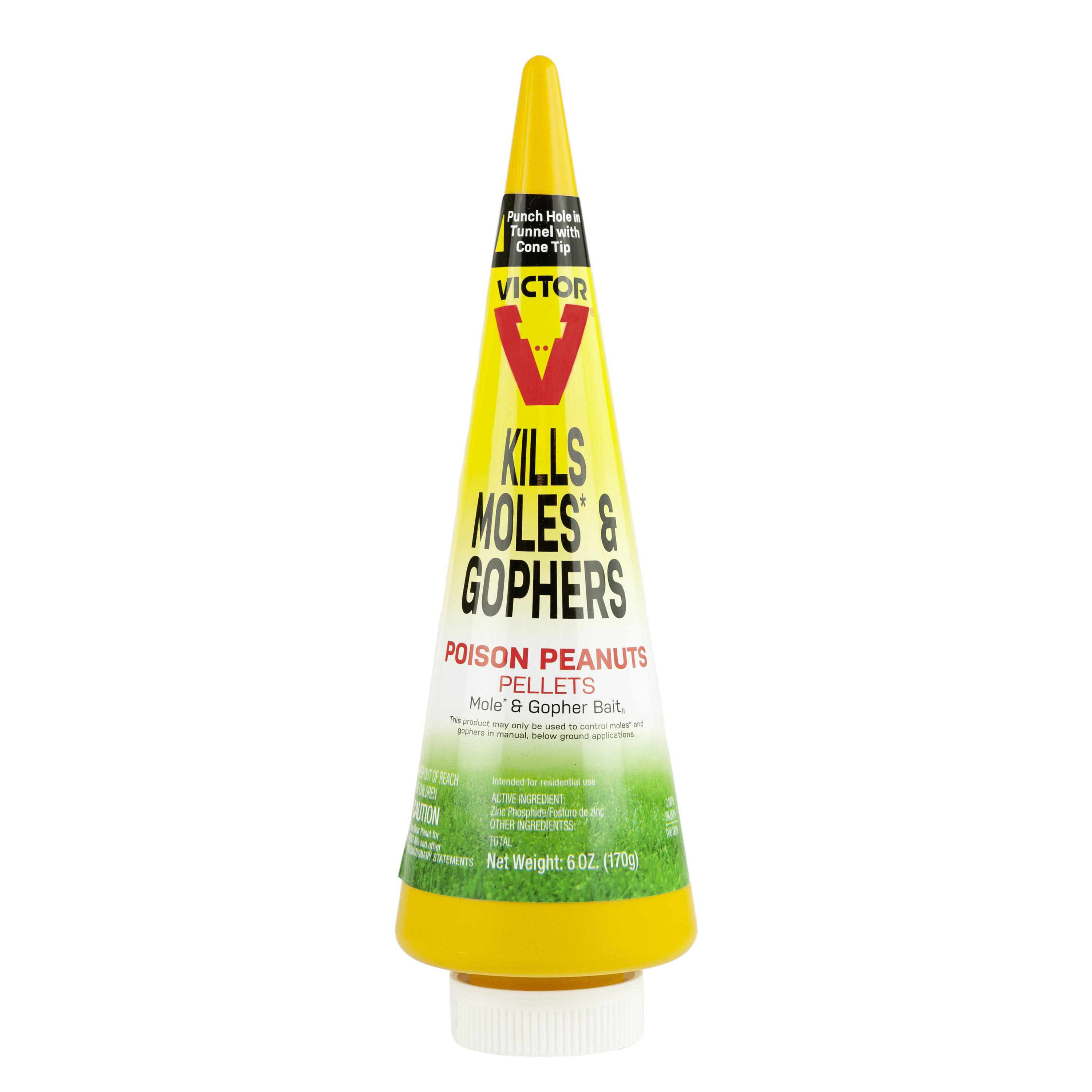 Victor Poison Peanuts Mole & Gopher Bait — priced per each; minimum 4; multiples of 4