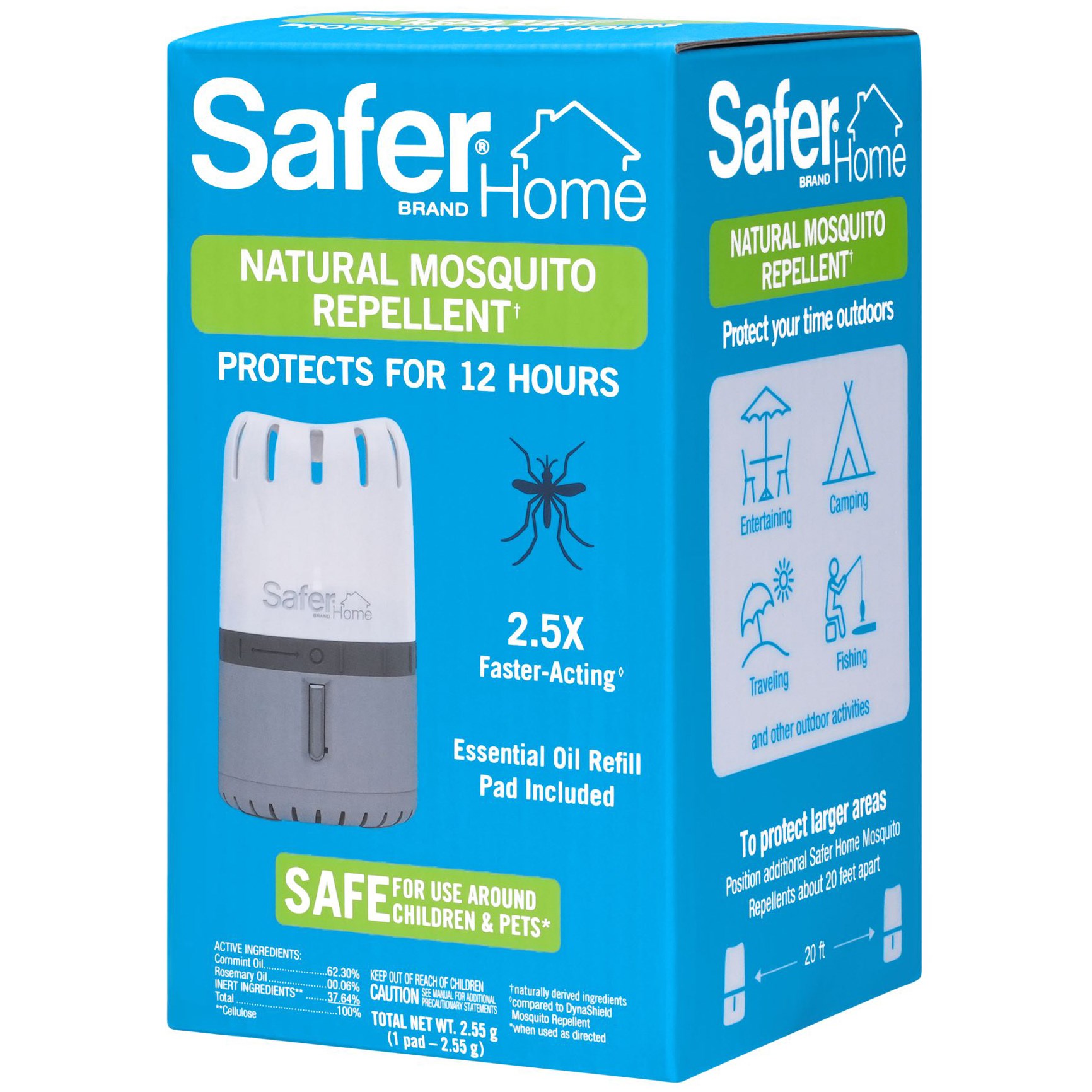 Safer Home 1pk w/ 1pd Mosquito Repellent — priced per each; minimum 12; multiples of 12