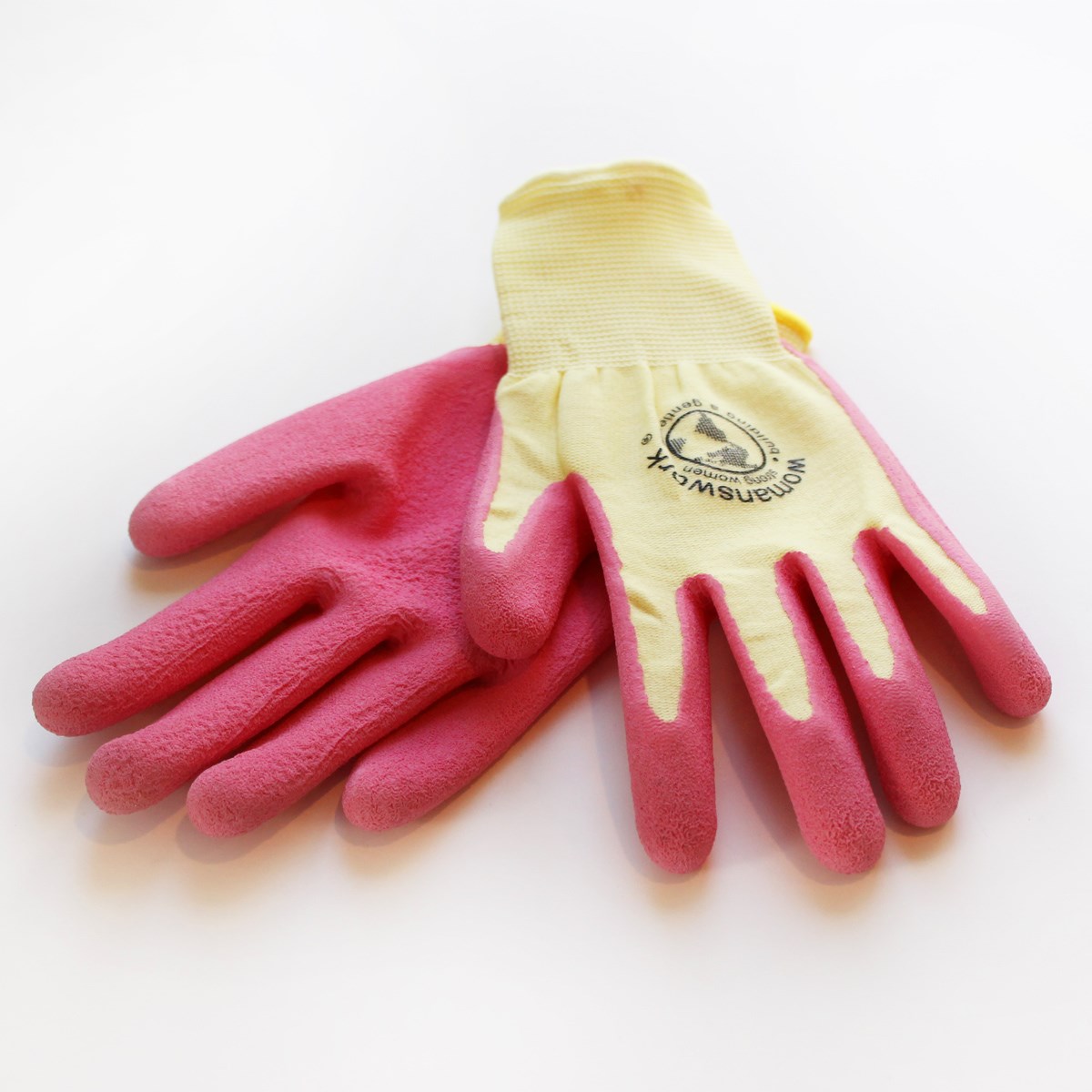 WWG Large Pink Weeding Glove Latex Dipped — priced per each; minimum 6; multiples of 6