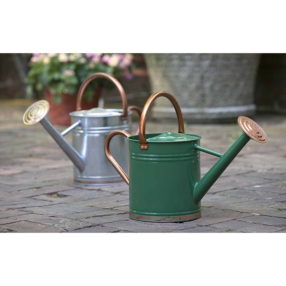 WSP Watering Can 1.9gal Galvanized Copper — priced per each; minimum 4; multiples of 4