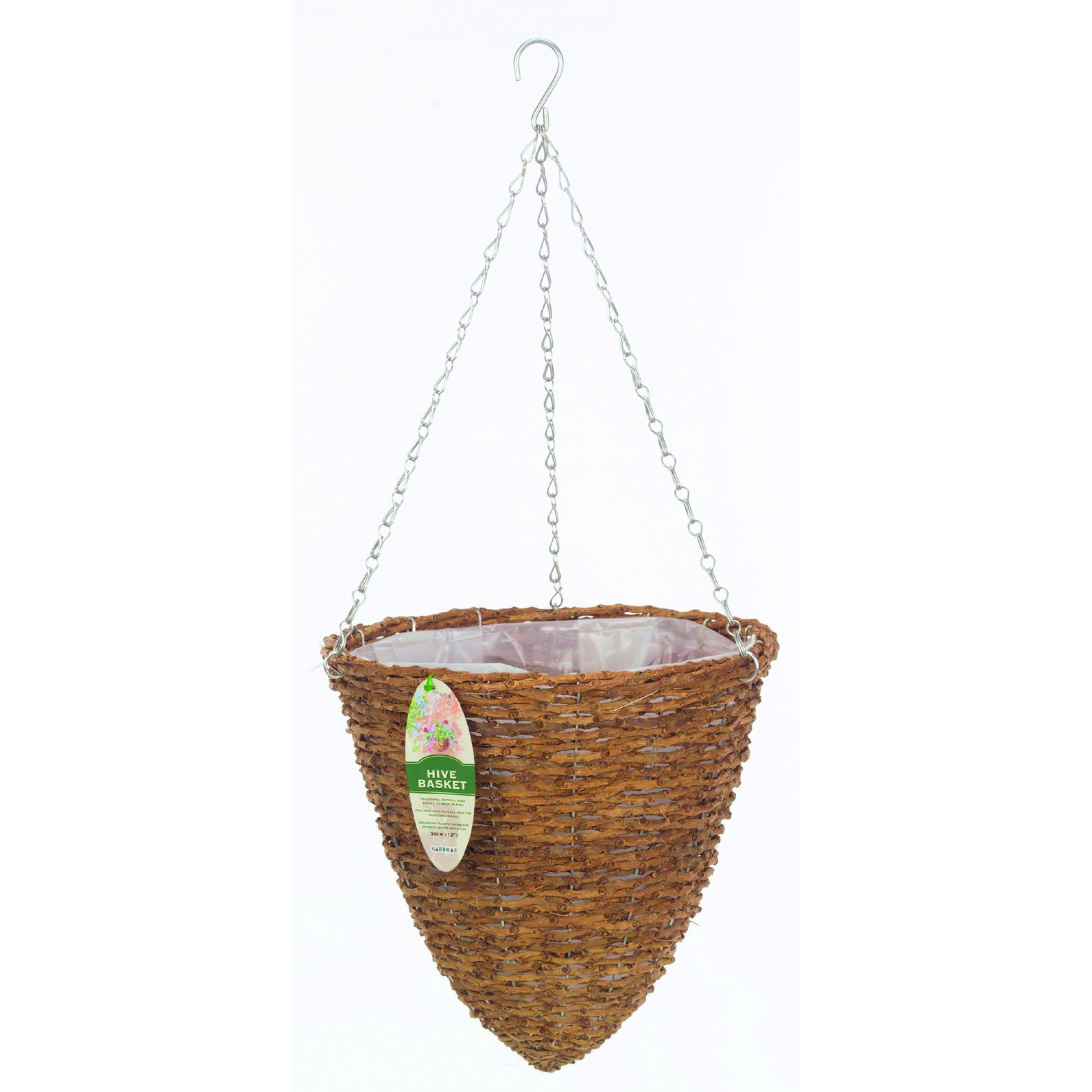 WSP Rustic Rattan Hive Basket