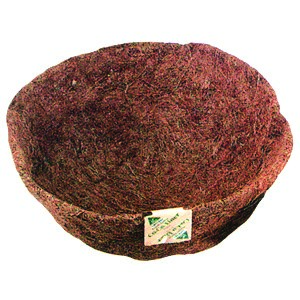 WSP 12" Basket Shaped Coco Liner in Display Carton