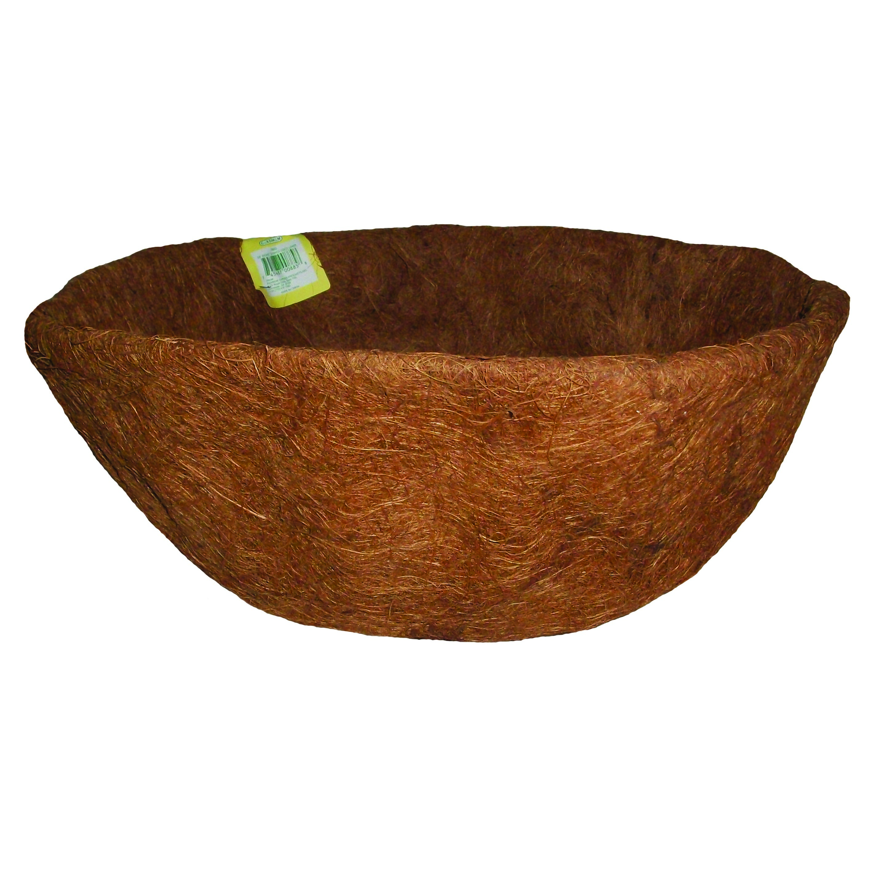 WSP 20" Basket Shaped Coco Liner — priced per each; minimum 5; multiples of 5