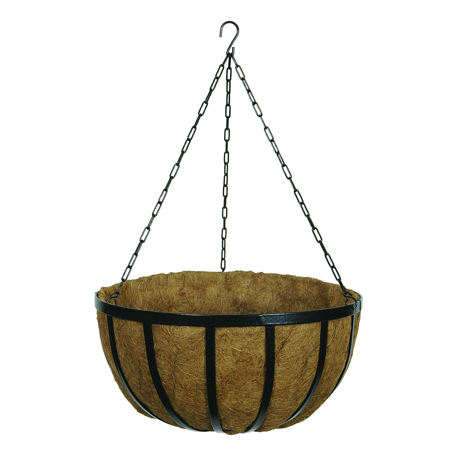 WSP 20" Forge Hanging Basket With Coco Liner