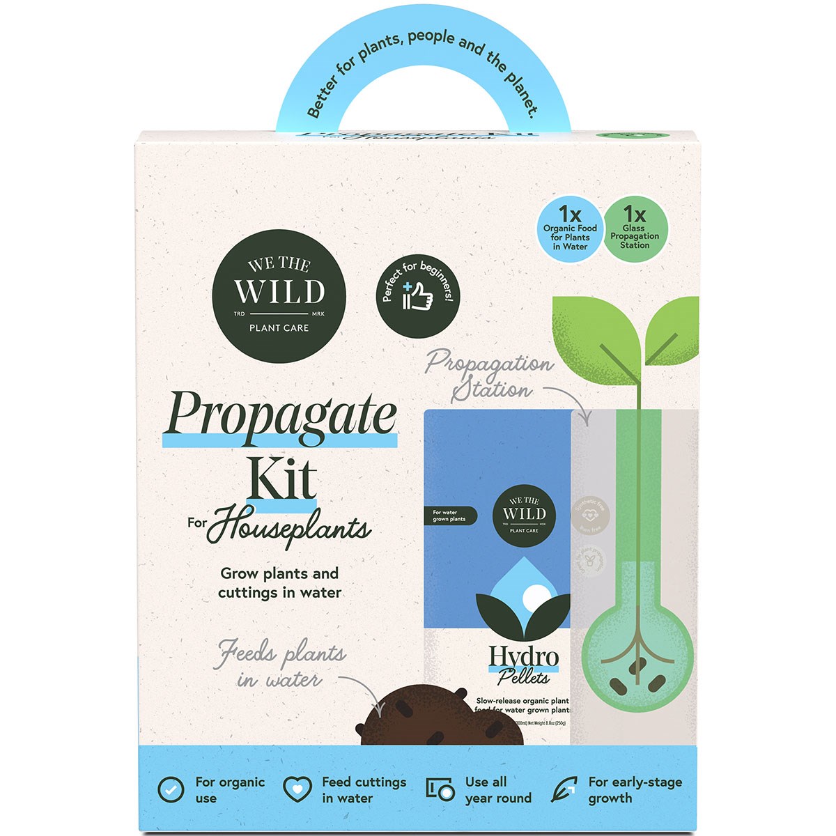 We The Wild Propagation Organic Starter Kit — priced per each; minimum 4; multiples of 4