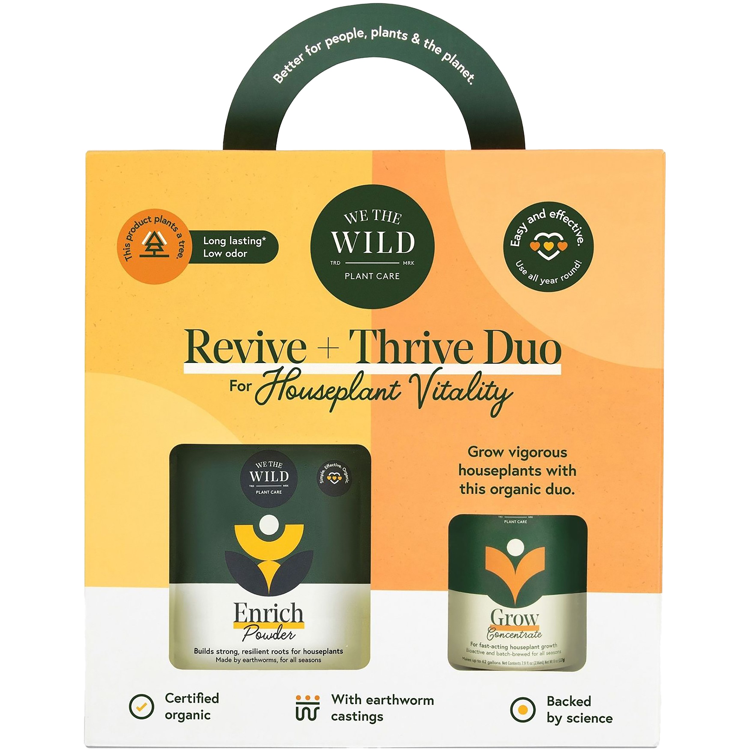 We The Wild Revive & Thrive Kit Organic Grow & Enrich — priced per each; minimum 4; multiples of 4