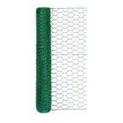 Origin Point X25' Green PVC Hex Netting - Image 2