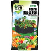 High Caliper Growing Smart Pot 36" Round Raised Bed Black